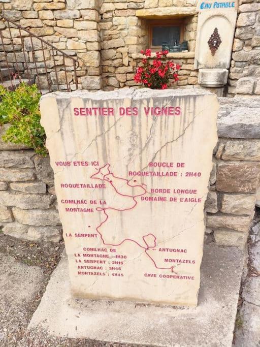 Roquetaillade Gite Chaleureux Au Coeur Du Village מראה חיצוני תמונה